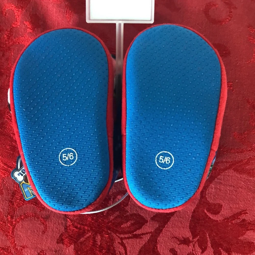 Toddler Baby size 5/6 Paw Patrol Nickelodeon house slippers